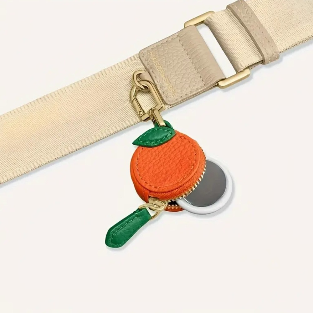 Orange Purse Charm Keychain - Picture 9 of 9